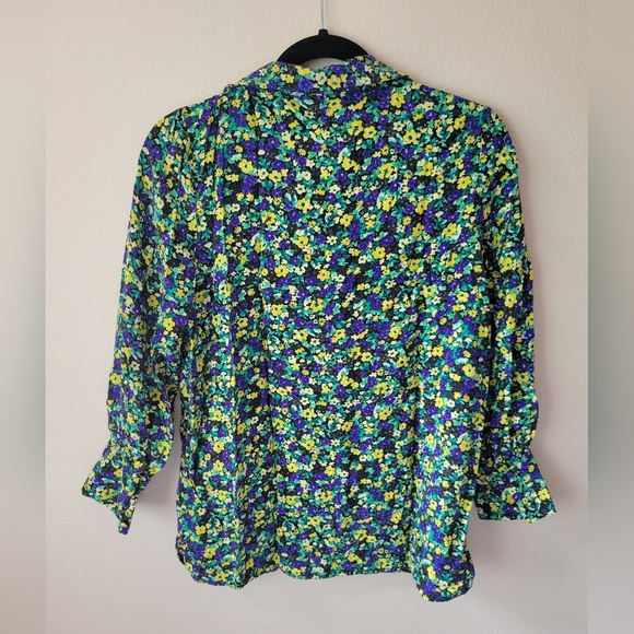Zara floral button down - Picture 4 of 4